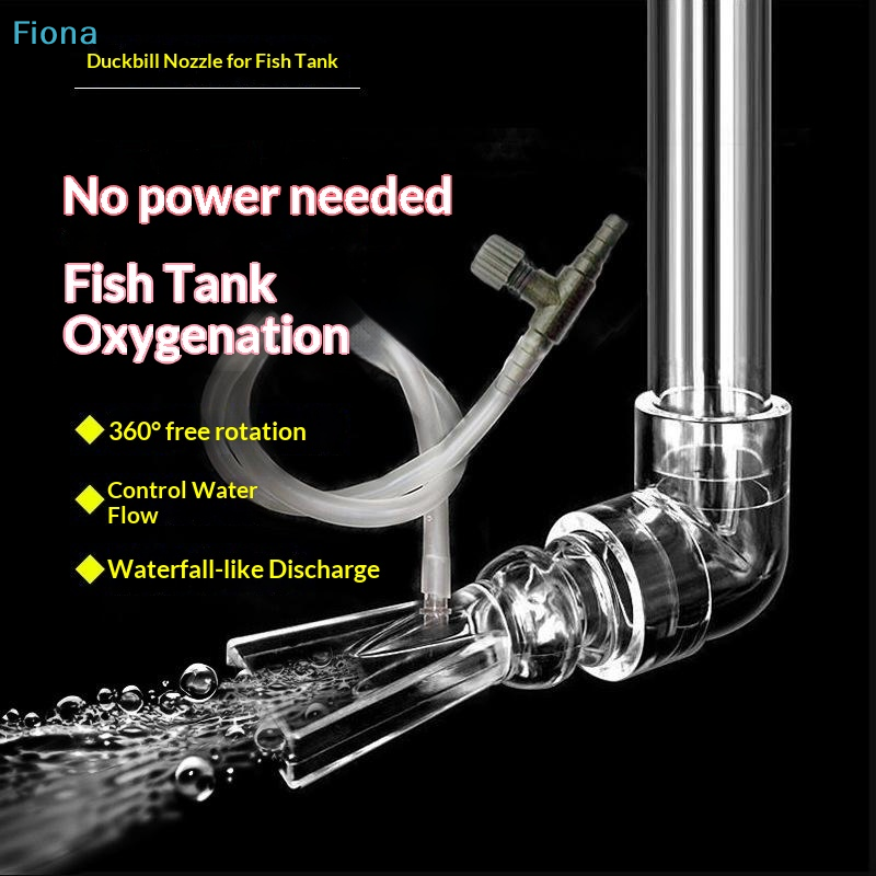 Marine Aquarium Return Pump - ✔Acrylic Fish Tank Duckbill Nozzle Adjustable