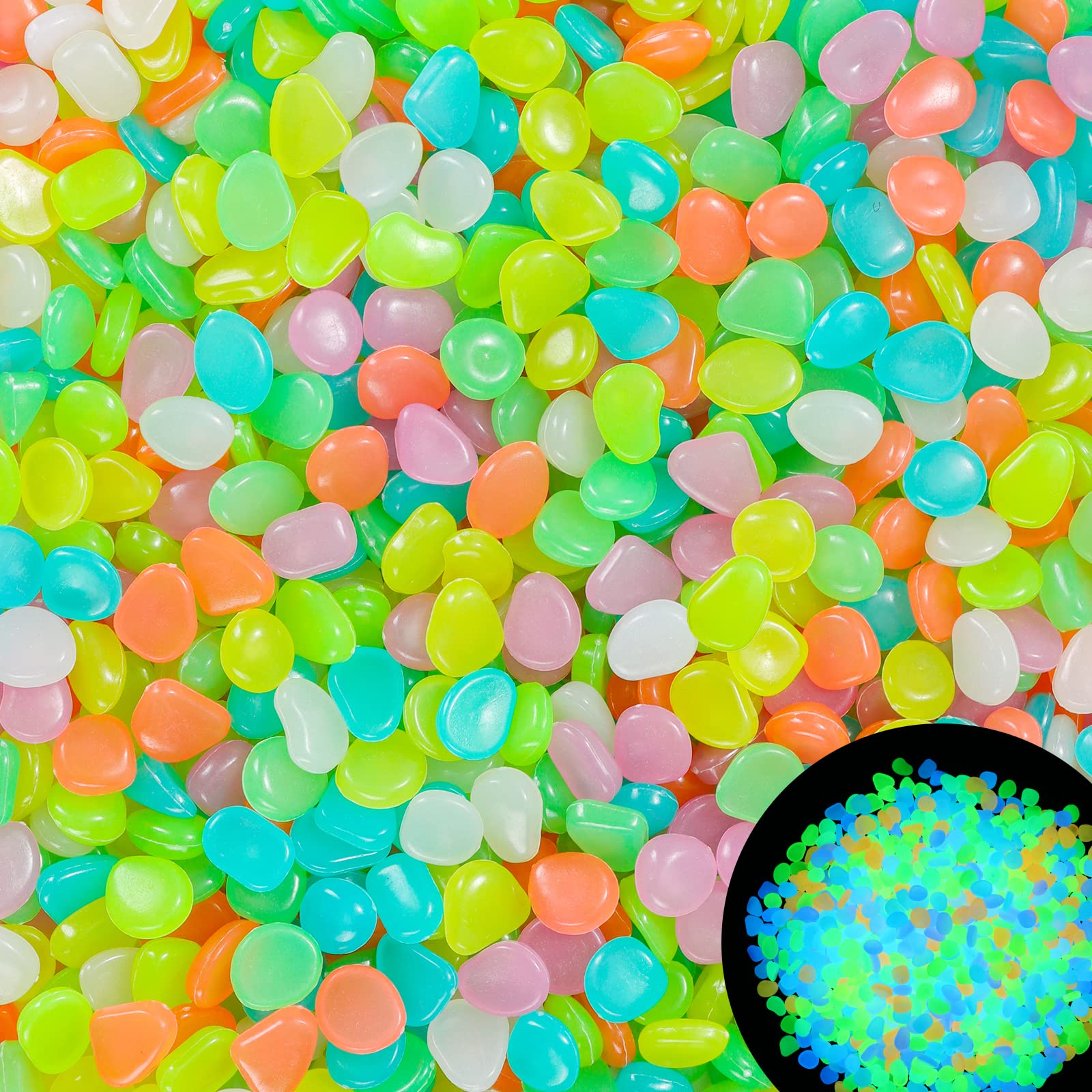 Aquarium Marine Tank - 100Pcs Glow in the Dark Garden