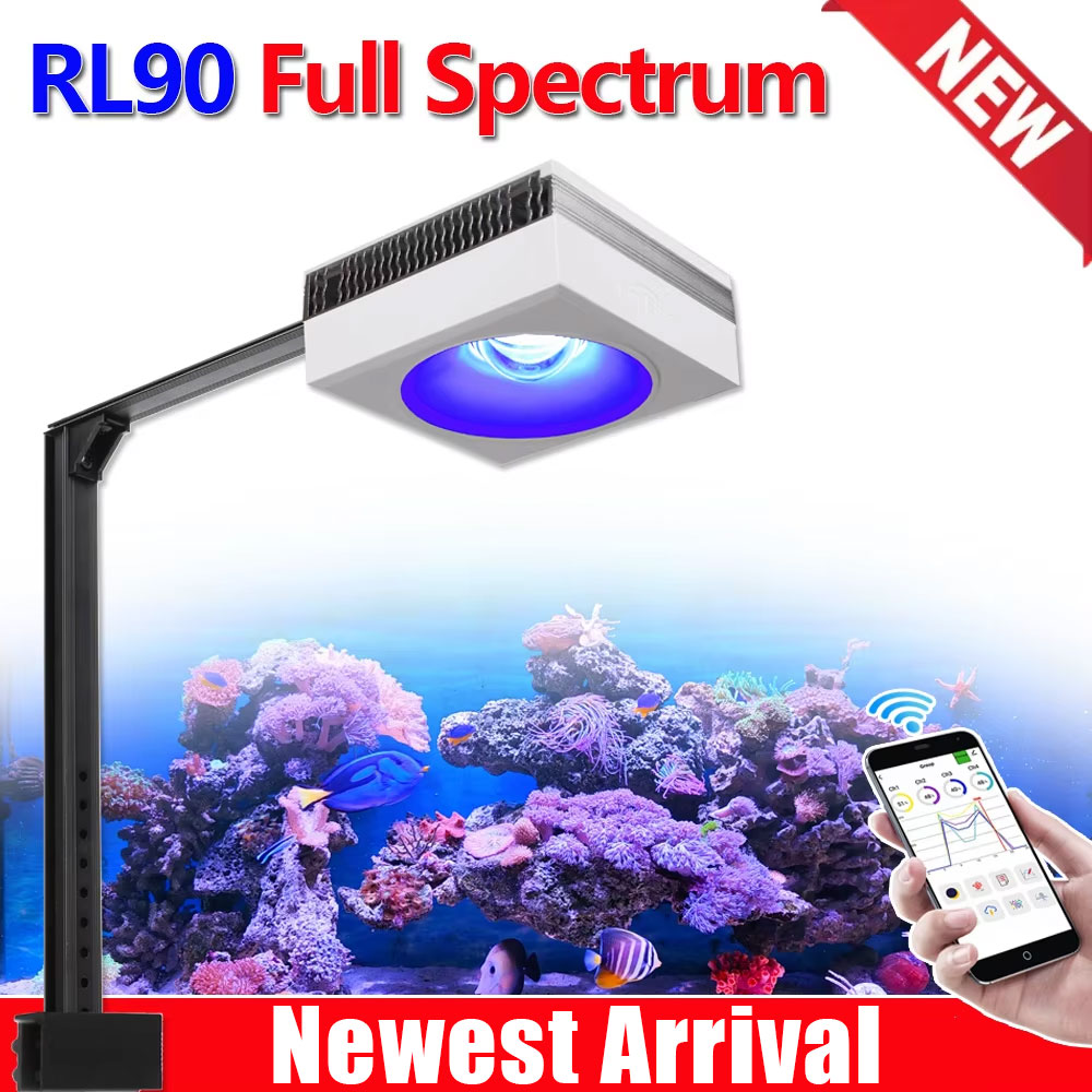 PopBloom RL90 Full Spectrum Wi - Marine X Aquarium のレビューと価格