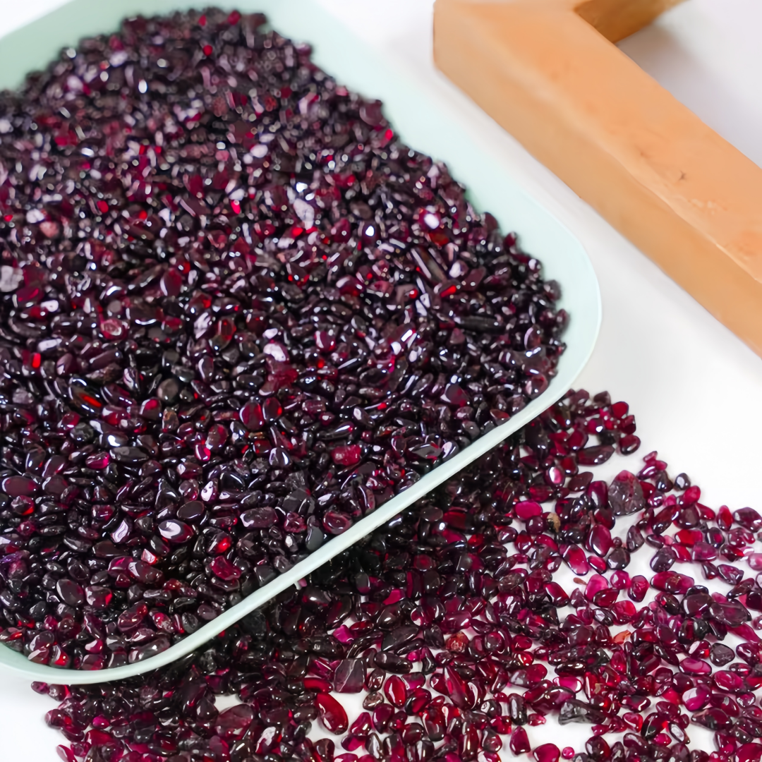 Natural Garnet Crushed Stone,  - Aquarium Marine Tank のレビューと価格