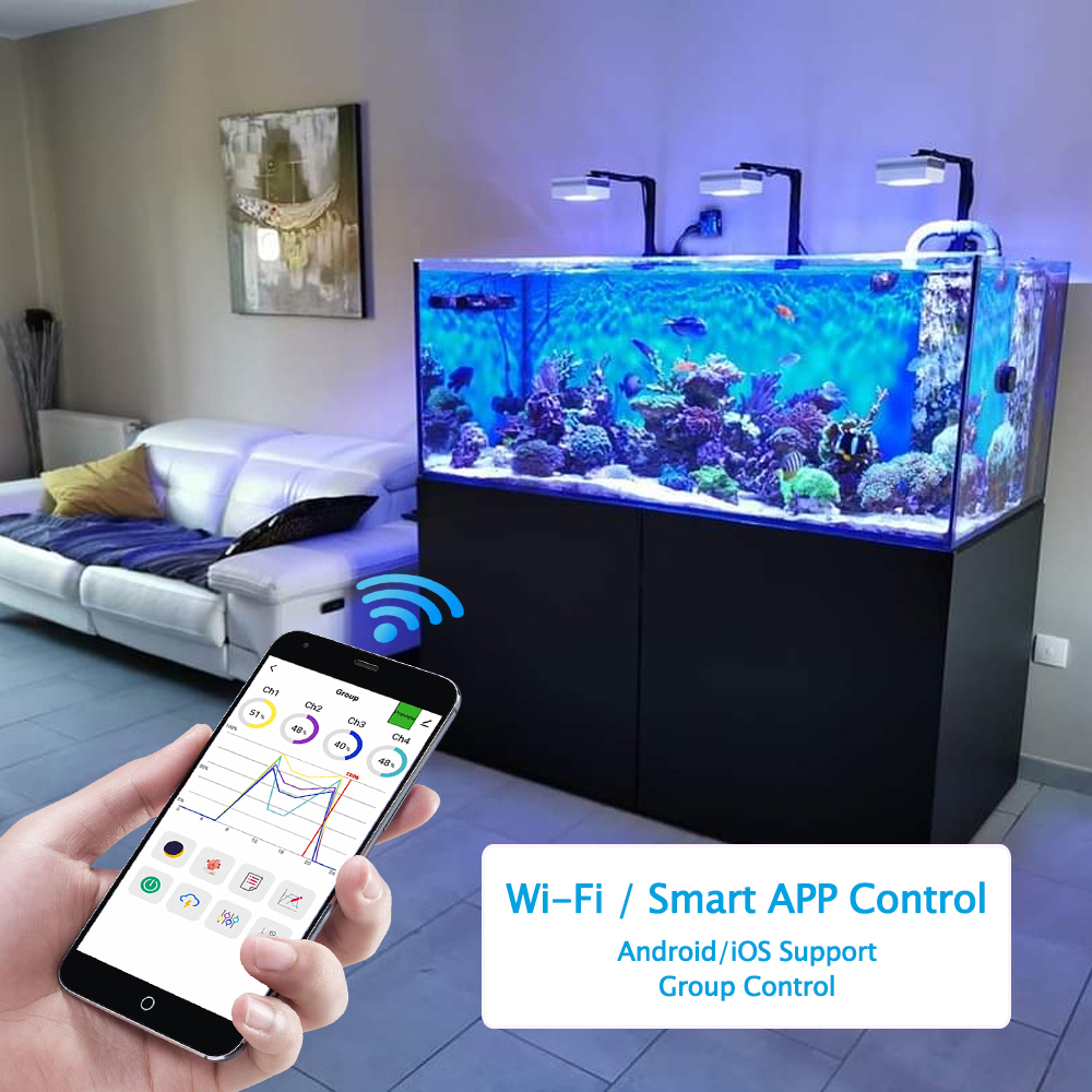 NEW PopBloom RL90 WiFi Led Aqu - Marine X Aquarium のレビューと価格