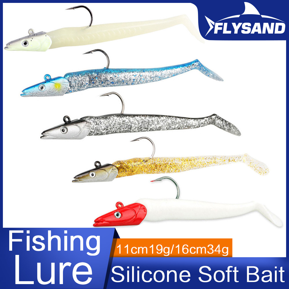 FLYSAND Soft Lure Bait Silicon - Marine Salt Mix のレビューと価格