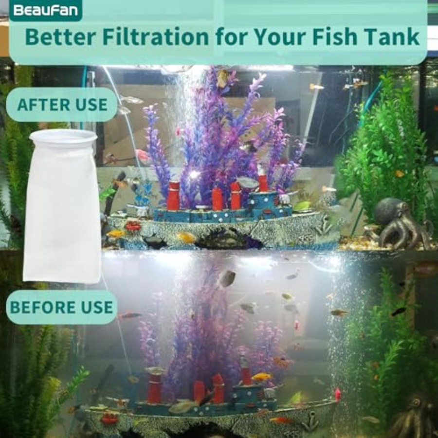 20 Pack 4 Inch Ring Felt Filte - Marine X Aquarium のレビューと価格