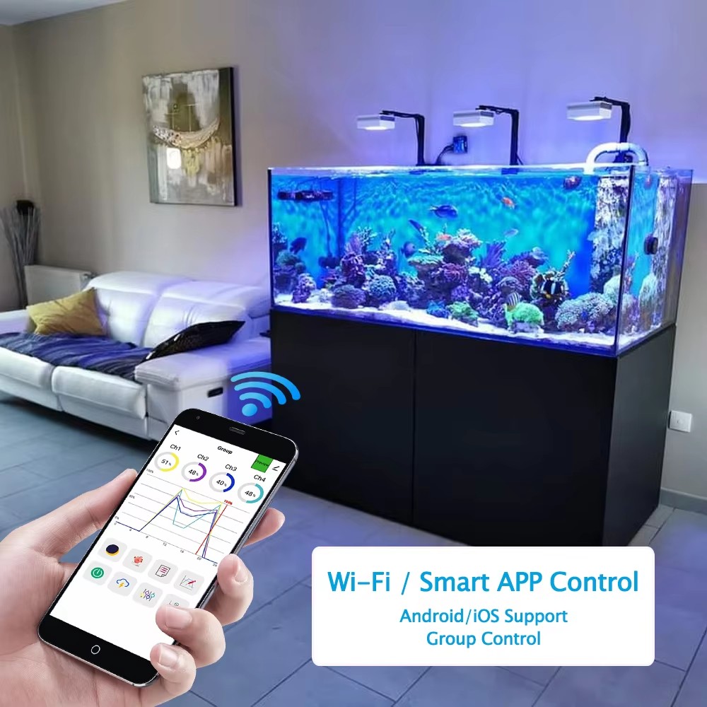 NEW PopBloom RL90 WiFi Led Aqu - Marine X Aquarium のレビューと価格