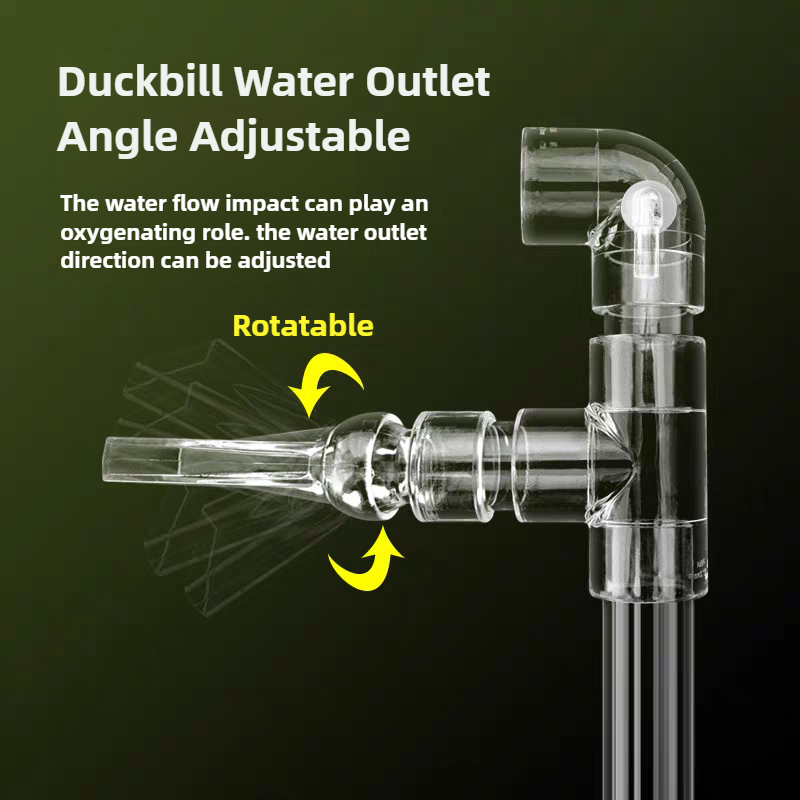 Acrylic Fish Tank Duckbill Noz - Marine Aquarium Return Pump のレビューと価格