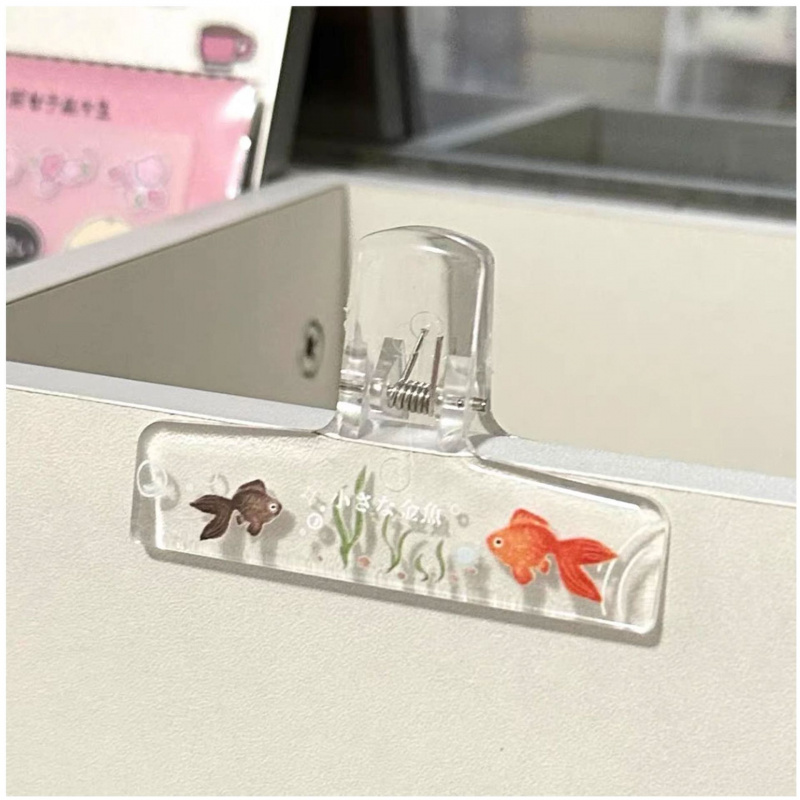 1PC Transparent Acrylic Goldfi - Marine Aquarium Decorations のレビューと価格