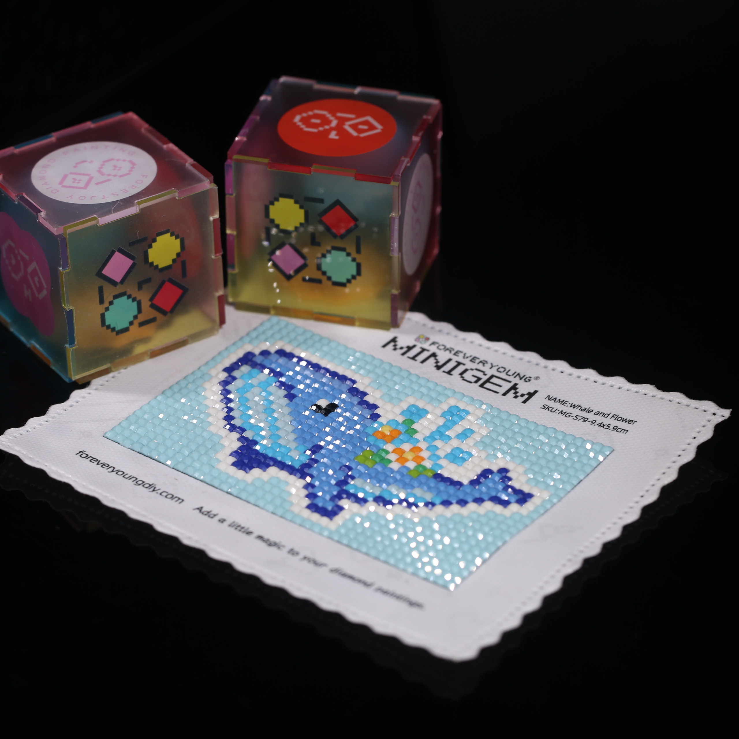 Minigem®: Whale and Flower 9.4 - Marine Aquarium Decorations のレビューと価格