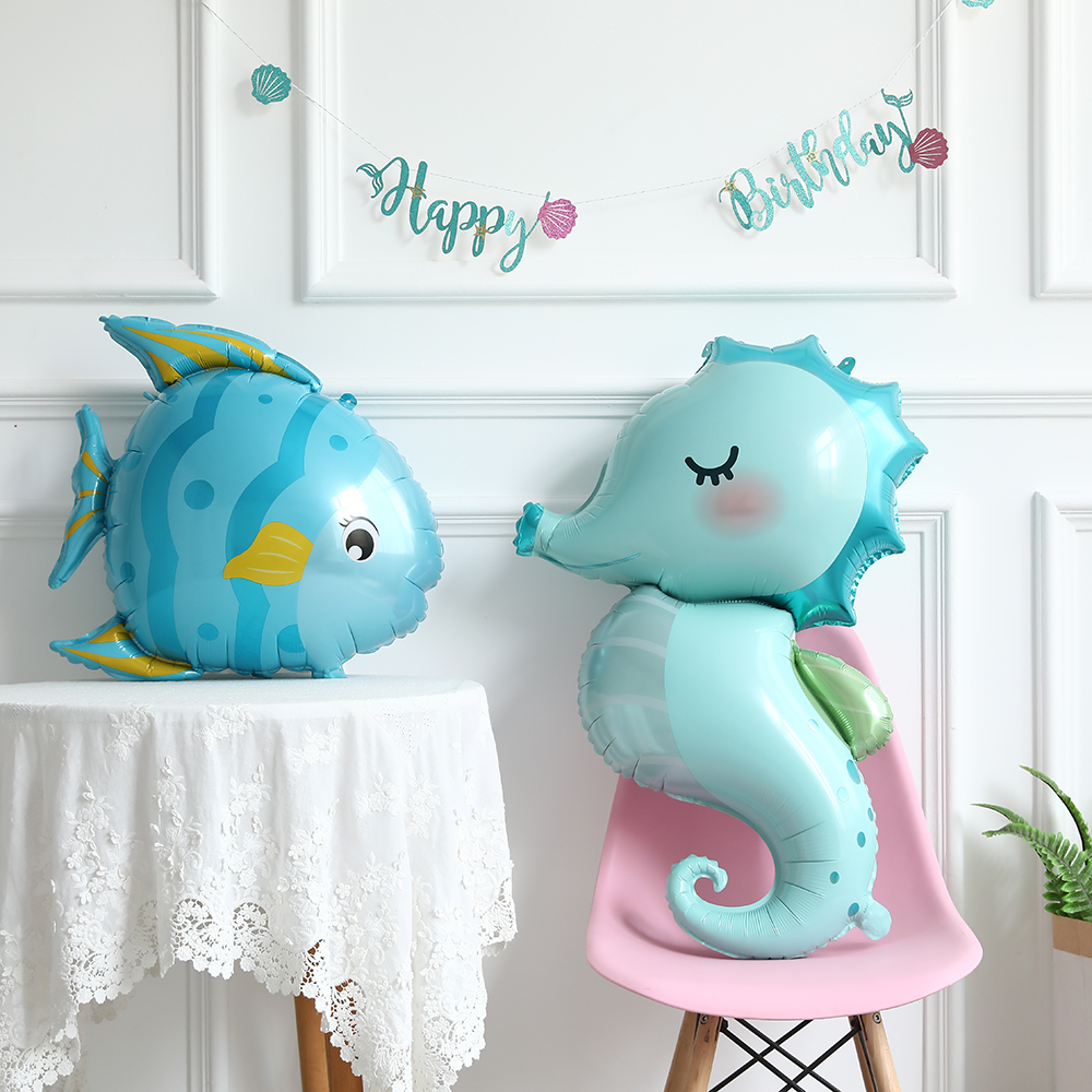 Ocean Animal Balloon Set Dolph - Marine Aquarium Decorations のレビューと価格