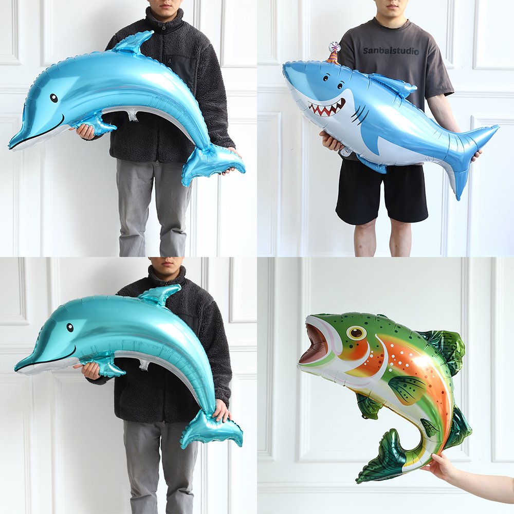 Ocean Animal Balloon Set Dolph - Marine Aquarium Decorations のレビューと価格