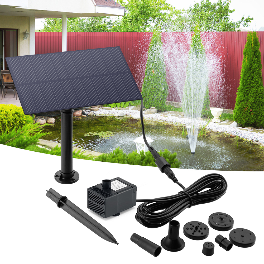 5W 5V Solar Water Pump Garden  - Aquarium Marine Tank のレビューと価格