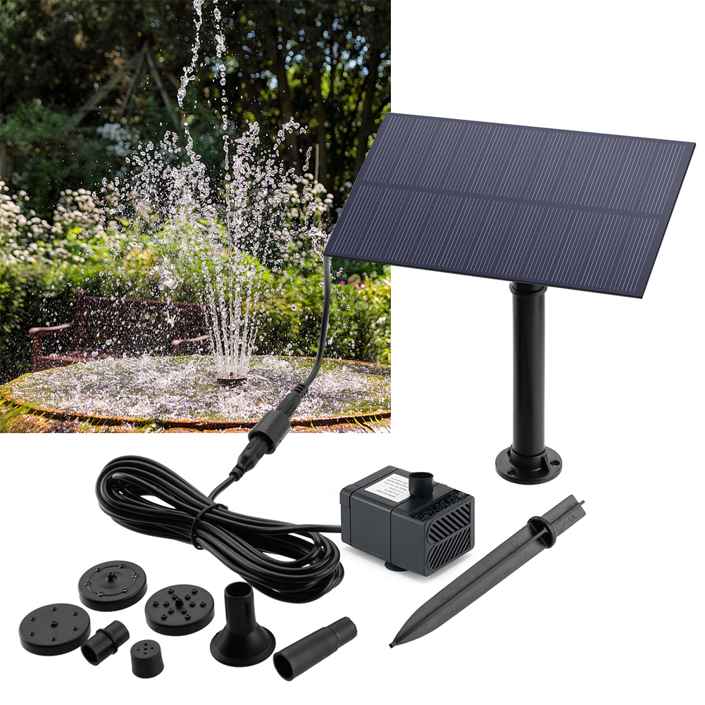 5W 5V Solar Water Pump Garden  - Aquarium Marine Tank のレビューと価格