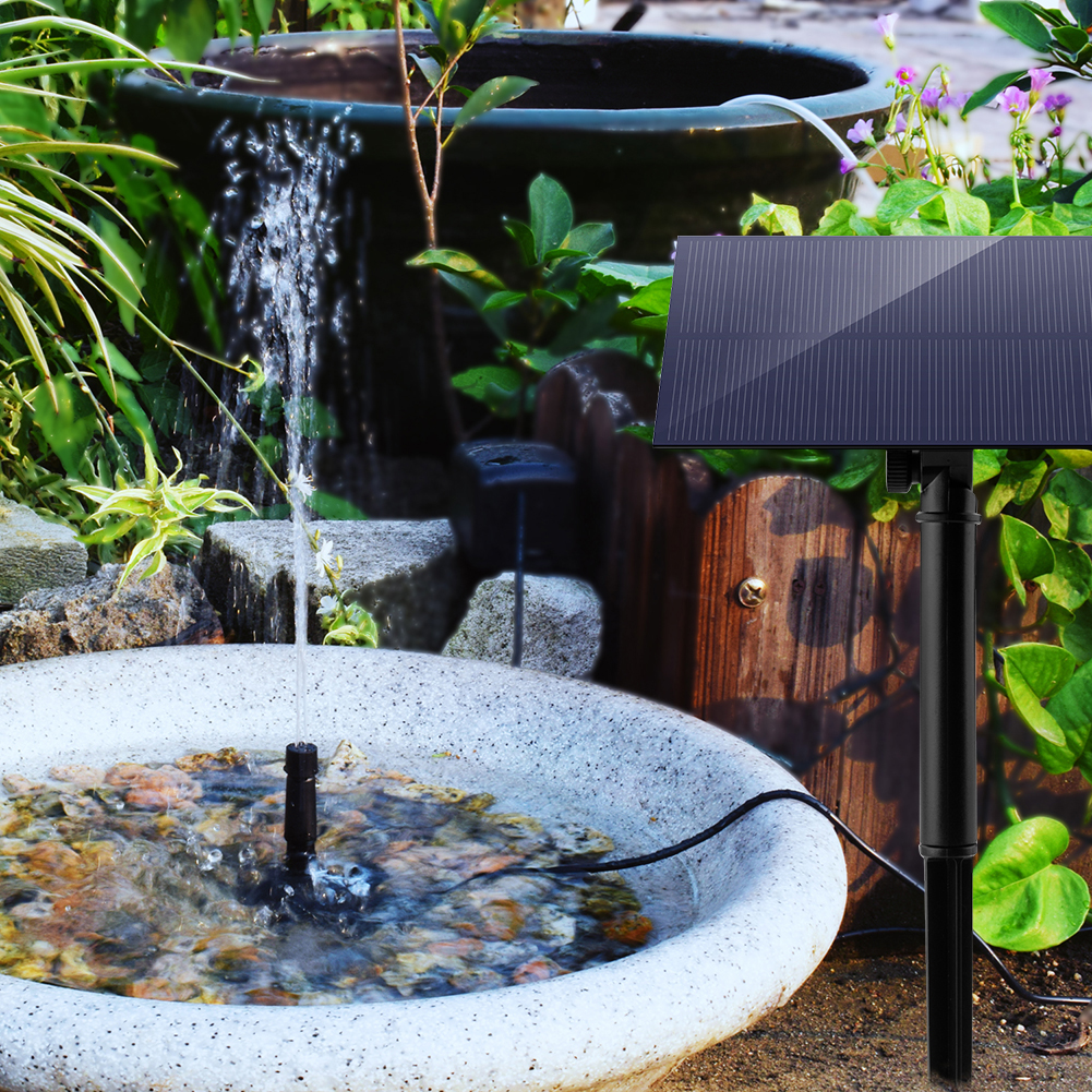 5W 5V Solar Water Pump Garden  - Aquarium Marine Tank のレビューと価格
