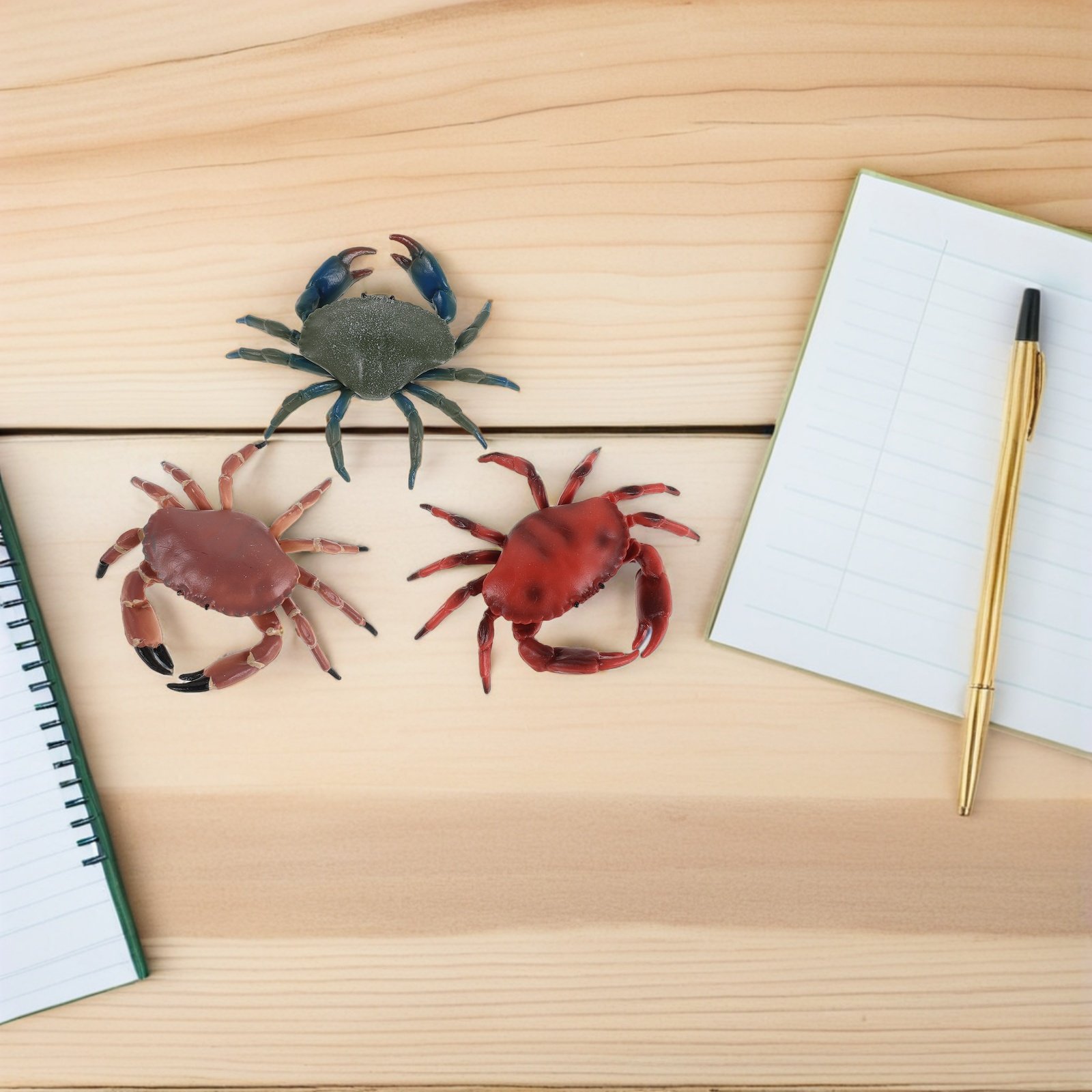 3Pcs Realistic Plastic Crab Fi - Marine Aquarium Decorations のレビューと価格