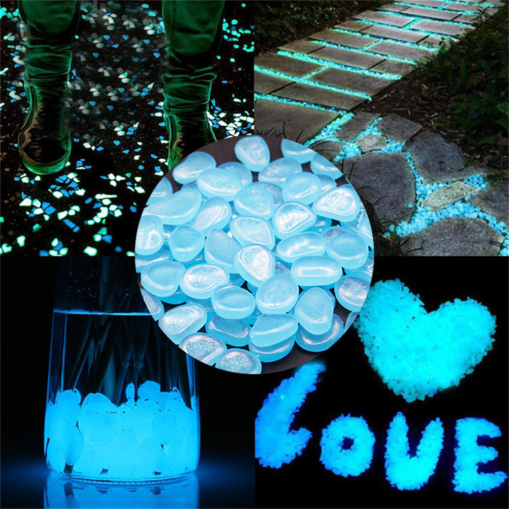 50pcs Luminous Stone Fluoresce - Aquarium Marine Tank のレビューと価格