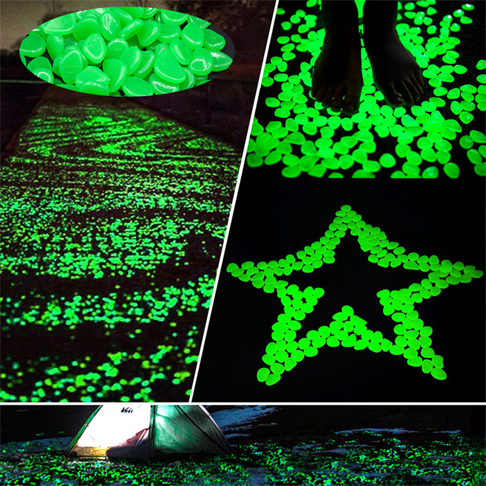 50pcs Luminous Stone Fluoresce - Aquarium Marine Tank のレビューと価格