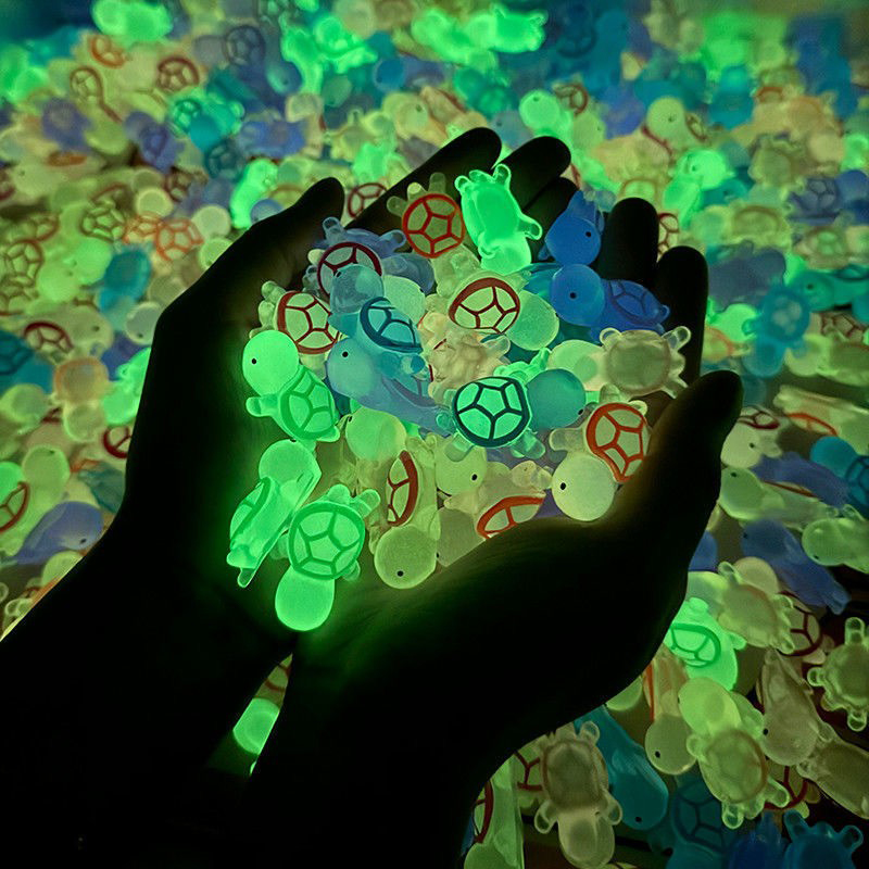 6/10pcs Mini Luminous Turtle H - Marine Aquarium Mini のレビューと価格