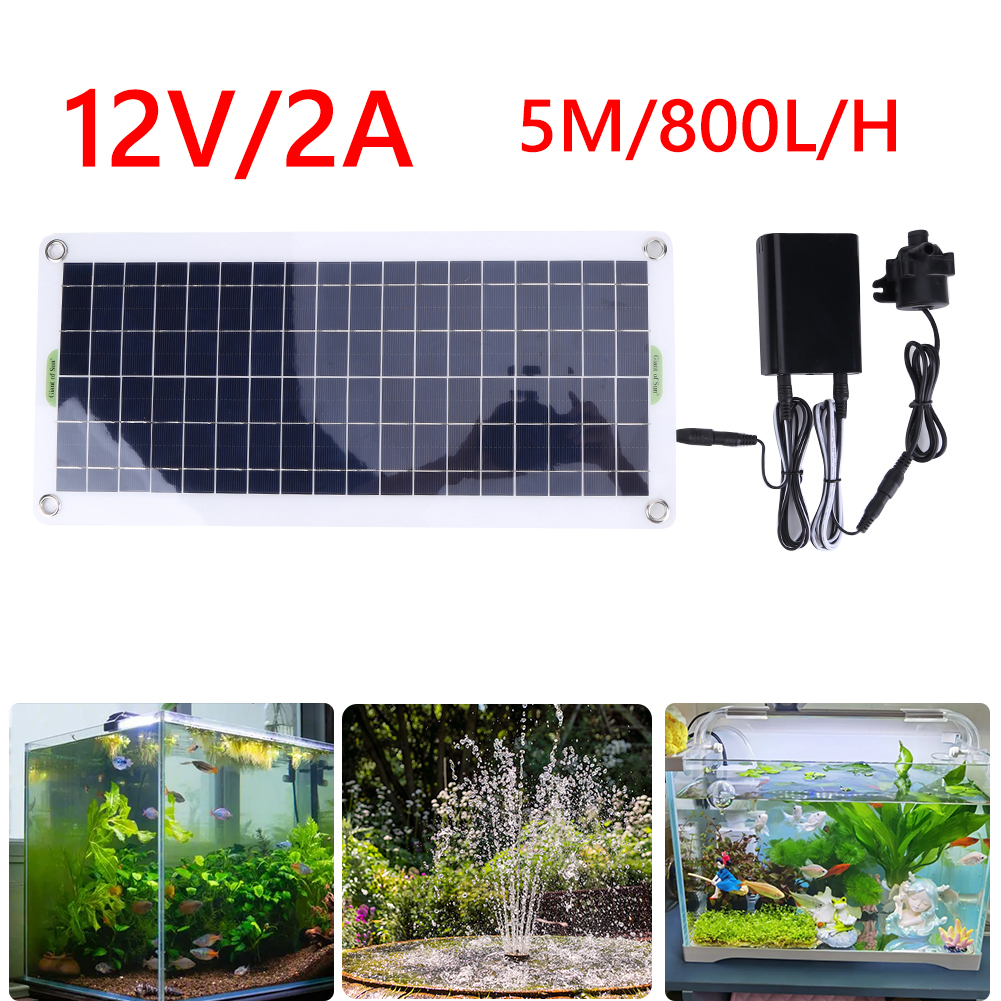 18V 30W Fountain Panel Pump Ga - Aquarium Marine Tank のレビューと価格