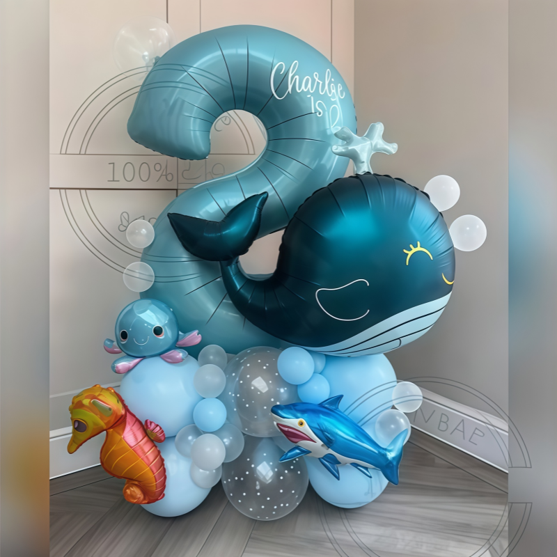 38Pcs Ocean Animal Themed Birt - Marine Aquarium Decorations のレビューと価格