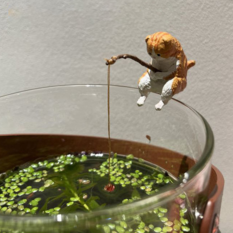 HOT! 1/7pcs Fish Tank Fishing  - Marine Aquarium Mini のレビューと価格