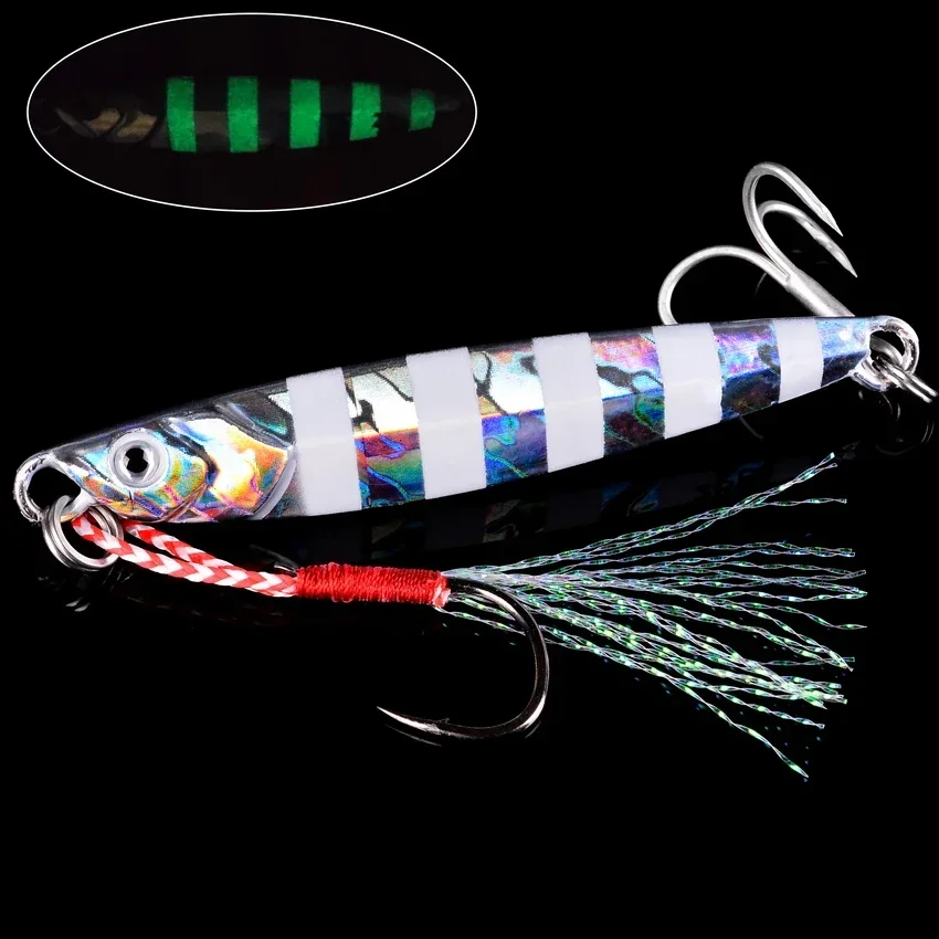 22PCS Metal Cast Jig Spoon Fih - Marine Salt Mix のレビューと価格